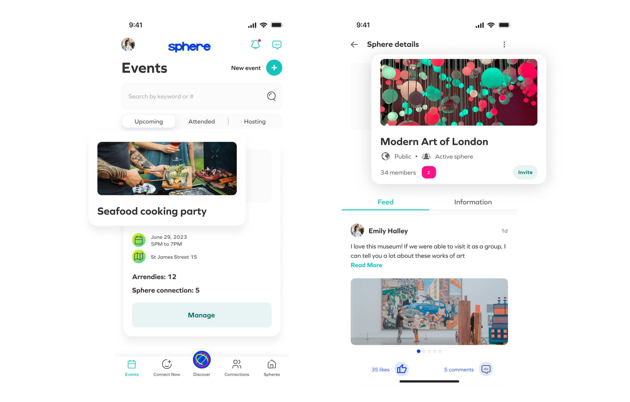Networking app for finance experts-preview
