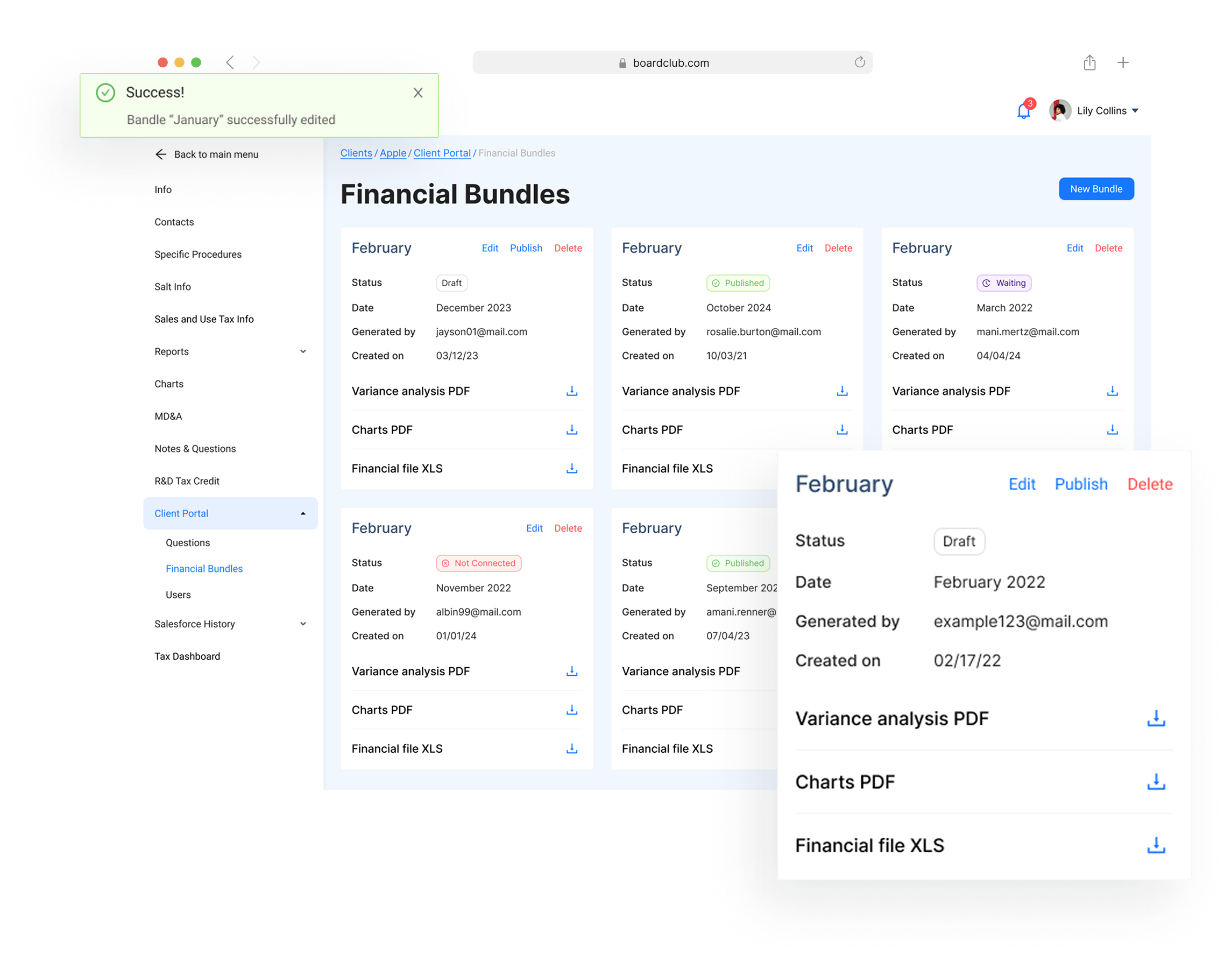 Formation of the unified database for identification and analytics of financial information image